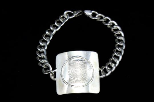 Mahamrityunjaya Yantra  Bracelet  in Silver