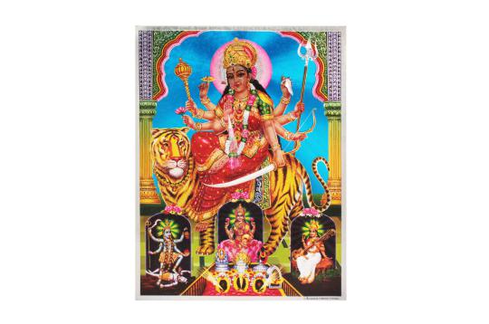 Goddess Durga Devi Photo - Large