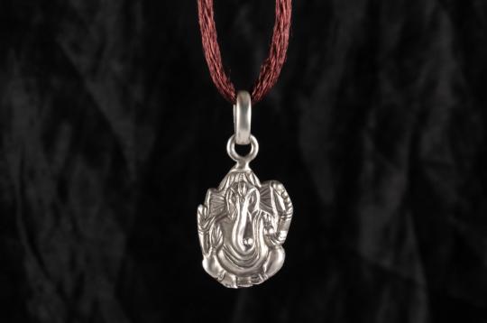 Ganesh Locket in Pure Silver - Design XL