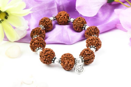 5 Mukhi Nepal Rudraksha beads bracelet - VII