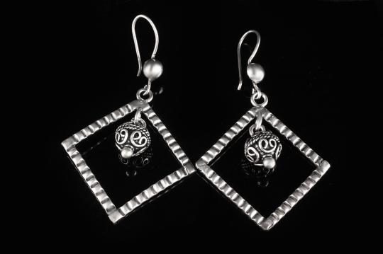 Earrings in Silver - Design XIV