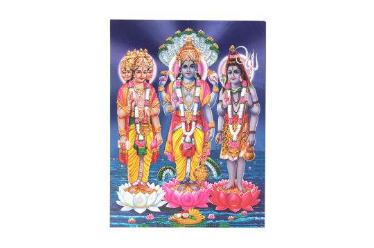 Lord Trimurti Photo - Large
