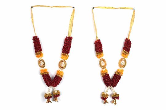 Pearl Deity Garland - Design  XX