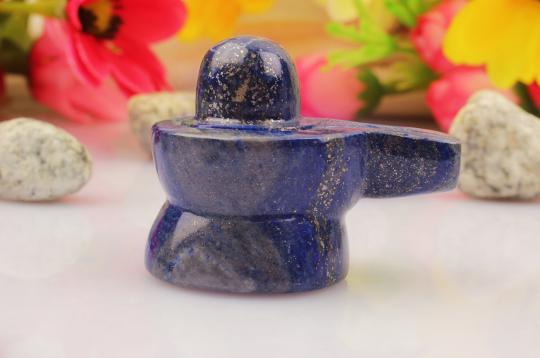 Lapis Lazuli Shivlingam - 70 gms