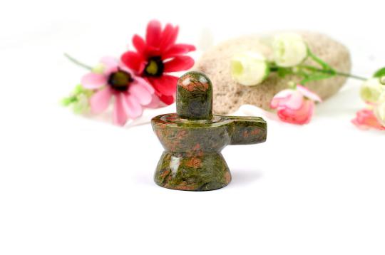 Unakite Shivling-207 gms