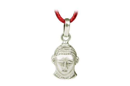 Buddha Locket in Pure Silver - Design IV