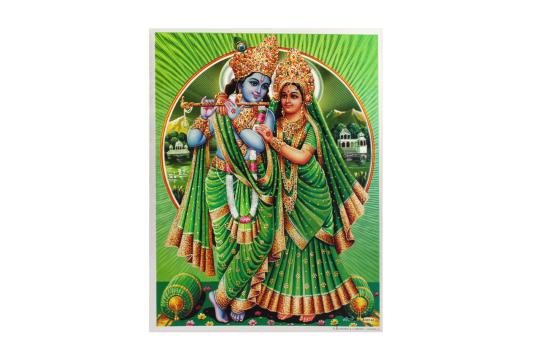 Radha Krishna Photo - Large