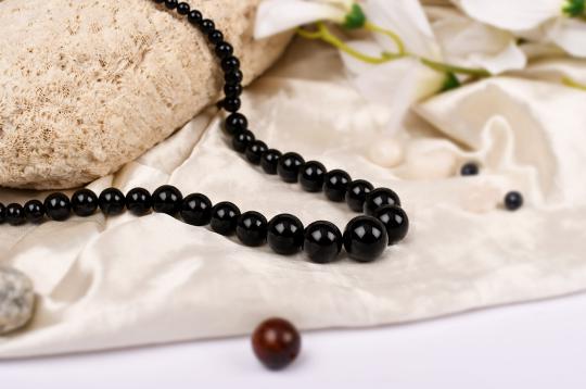 Black agate Necklace
