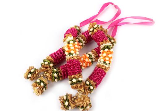 Deity Garlands Medium - Set of 2 - Design IX