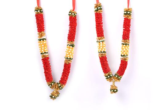 Deity Garlands Medium - Set of 2 - Design V