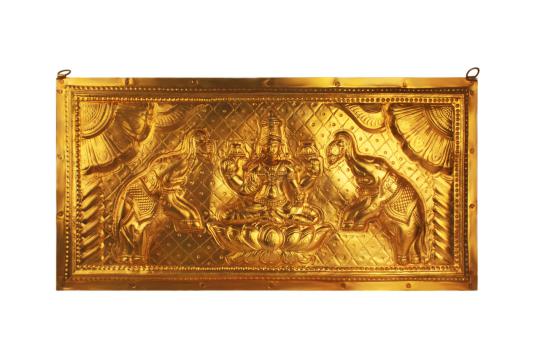 Mahalaxmi in Brass