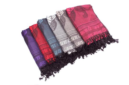 Durga Shawl in Soft Jacquard Fabric