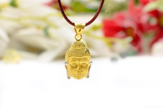 Buddha Locket in Gold - 1.90 gms