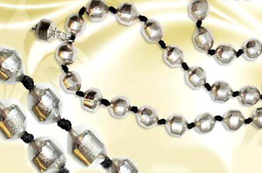 Pure Siddha Parad Mala - 54+1 beads