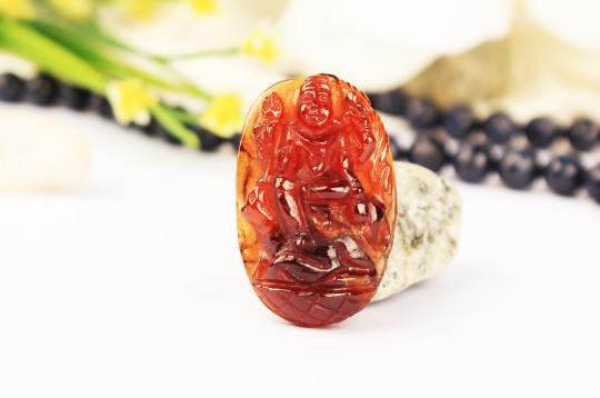 Shiva in Gomed - 45.55 carat