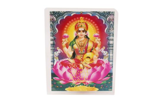 Goddess Mahalaxmi Glittering Photo