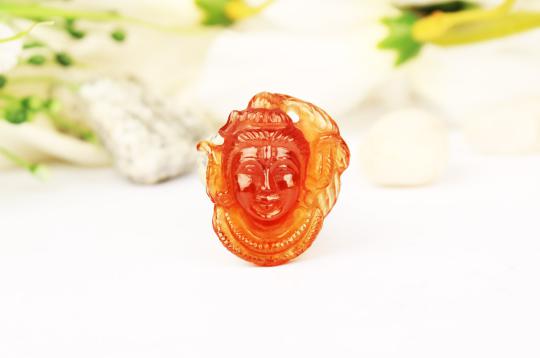 Shiva in Gomed - 42 carat