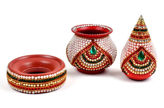 Decorative Puja Kalash - I