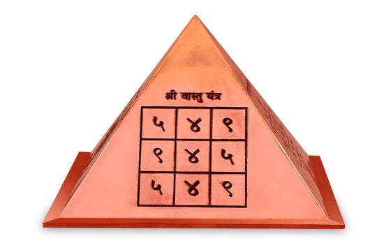Vastu Yantra Pyramid in Copper