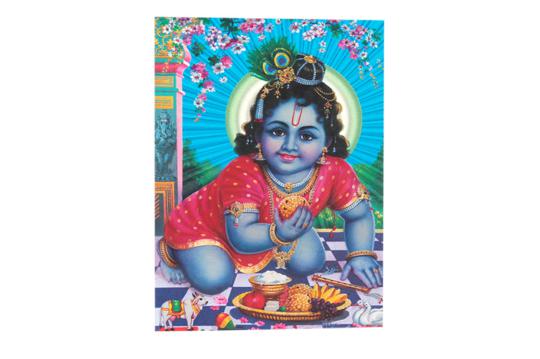 Lord Bal Krishna Photo - Medium