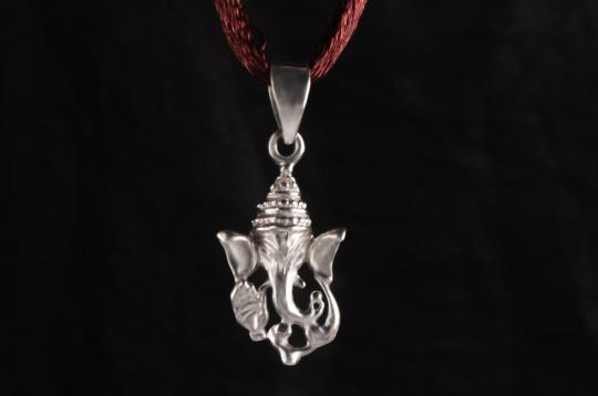Ganesh Locket in Pure Silver - Design XXXII