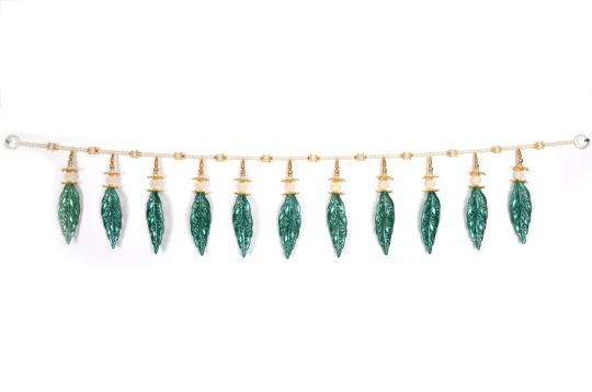 Golden flower with Pearl Bandarwar
