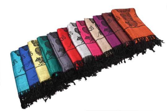 Ganesh Shawl in Soft Jacquard Fabric