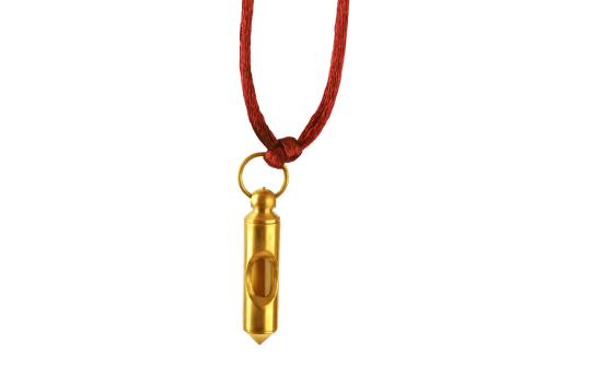 Brass locket with Gangajal
