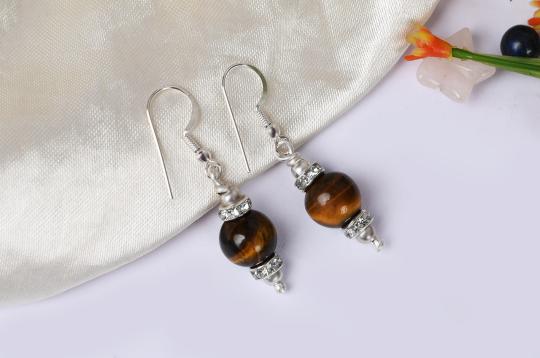 Tiger Eye Earrings - I