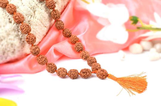 4 mukhi Brahma mala - 12mm