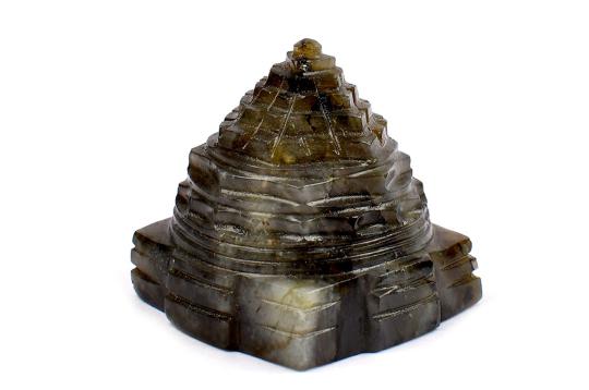 Labradorite Shree Yantra - 74 gms