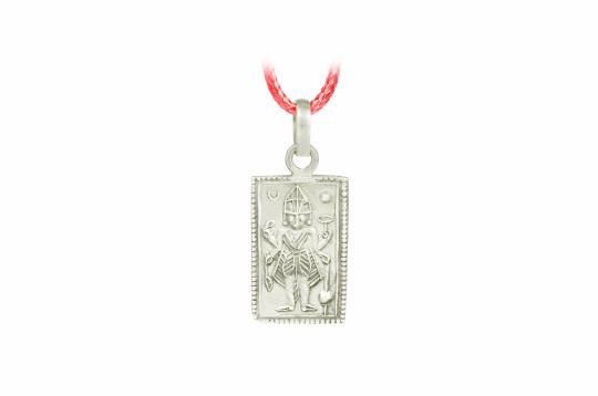Mahakali Locket in Pure Silver - Design II