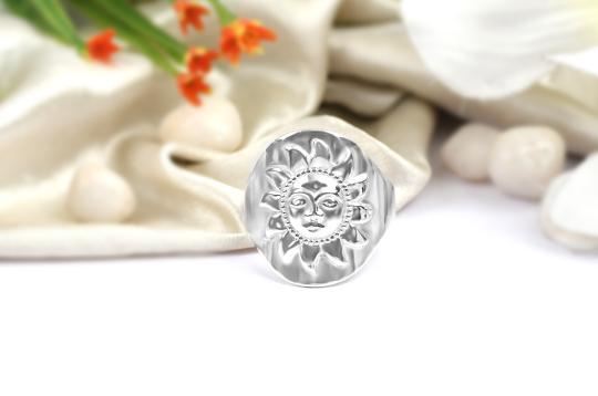 Surya Silver Ring