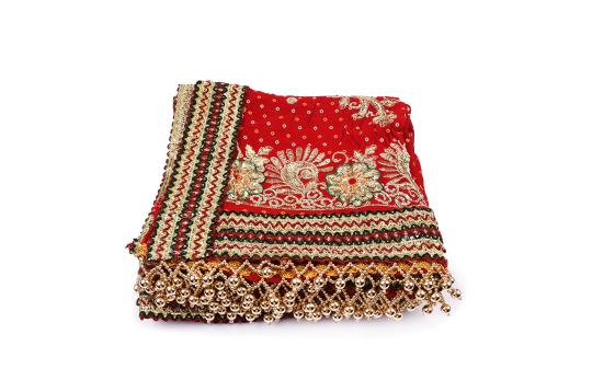 Floral Print Mata ki Chunri