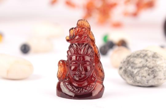 Shiva in Gomed - 59.45 carats
