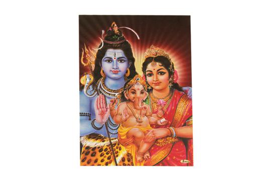 Shiv Parivar Photo - Medium