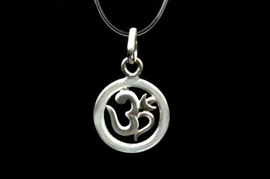 Om Locket in Pure Silver