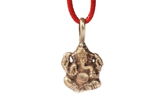 Ganesh Locket in Pure Silver - Design XV