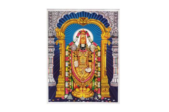 Lord Tirupati Balaji Photo - Large