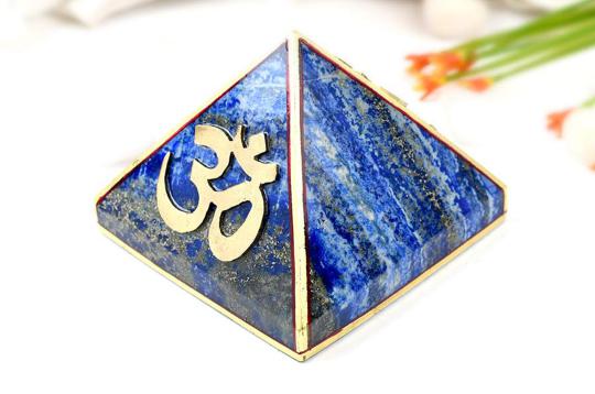 Natural Lapis Lazuli Pyramid For Wisdom