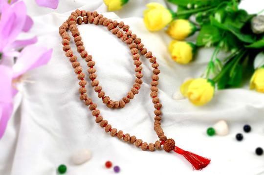 9 mukhi Durga Shakti Mala - 8 mm