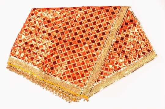 Red Maroon Mata ki chunri