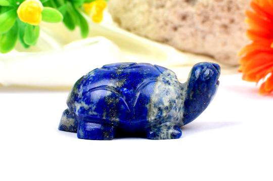 Lapis Lazuli Turtle (Kurma) - 57 gms