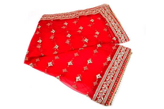Embroidered Devi Mata Ki Chunri/Fatka