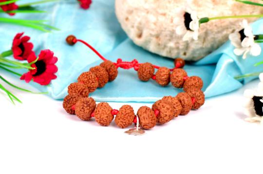 9 mukhi Durga Bracelet in thread - Java