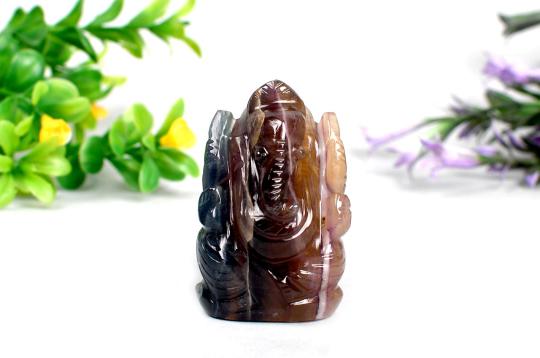 Ganesha in Fluorite - 79 gms