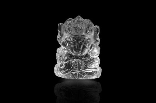 Kartikeya idol in Crystal - 63 gms