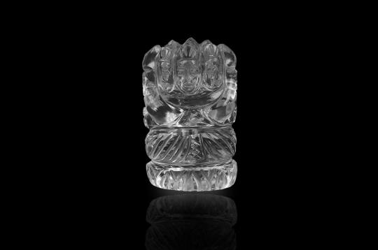 Kartikeya idol in Crystal - 60 gms