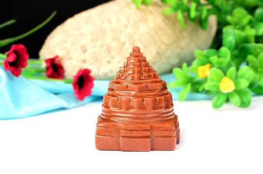 Shree Yantra in Sunstone - 130 gms