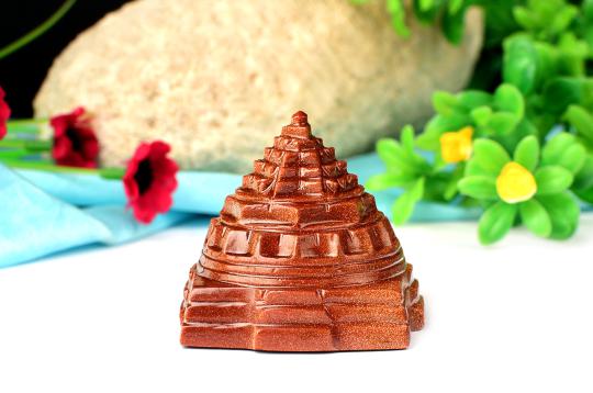 Shree Yantra in Sunstone - 127 gms
